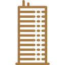 Skycraper with Antennas Icon